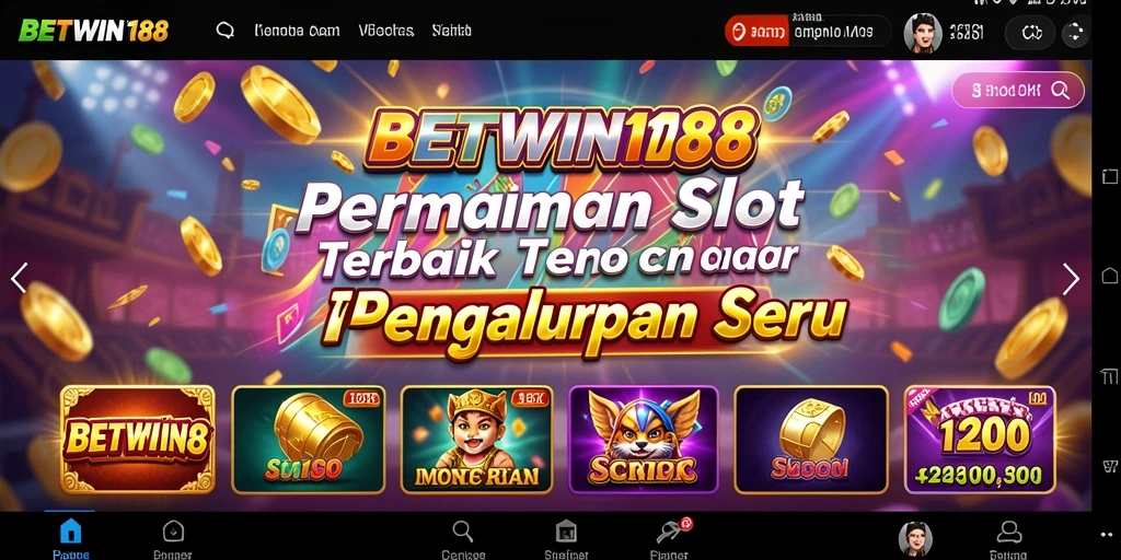 Tampilan menarik dari gameplay <strong>BETWIN188</strong> dengan desain slot yang kreatif.