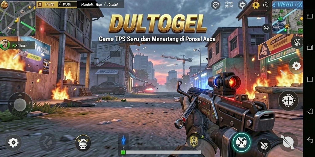Tampilan gameplay DULTOGEL dengan aksi seru dan grafis memukau.