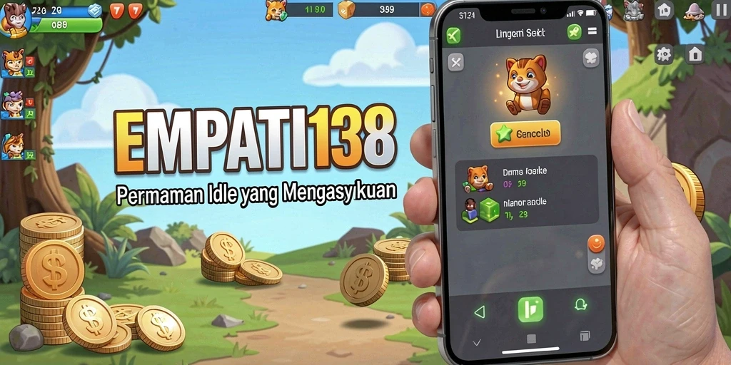 Tampilan gameplay EMPATI138 yang menawan dalam mode Idle.