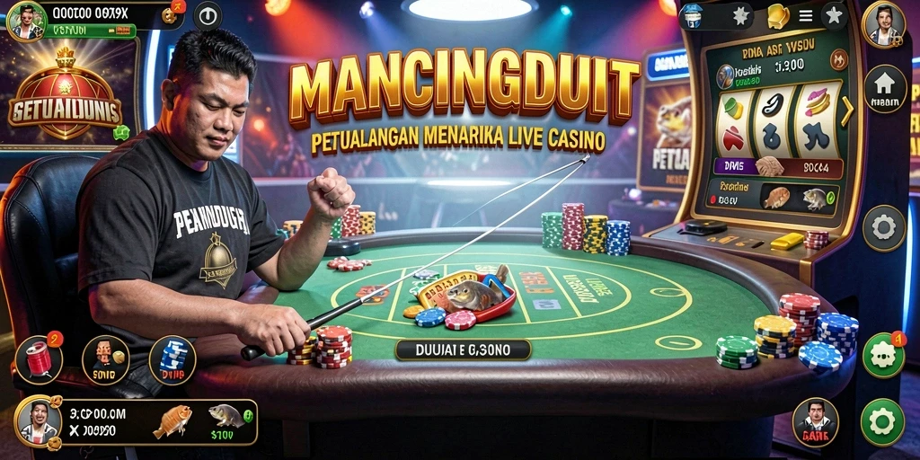 Tampilan gameplay seru dari MANCINGDUIT di Live Casino.