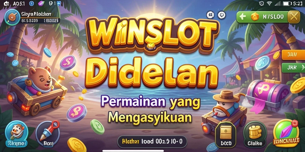Tampilan gameplay WINSLOT yang menarik dengan mesin slot yang beragam.